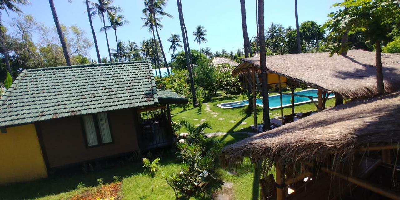 Oasi Bungalows Hotel Gili Air Exterior foto